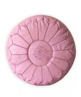 Pouf  Marocain en Cuir de Marrakech