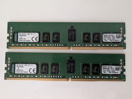 Kingston ECC RAM 16GB (2x8GB) DDR4 2133MHz 