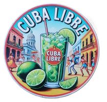 CUBA LIBRE - Blechschild  (neu/OVP)