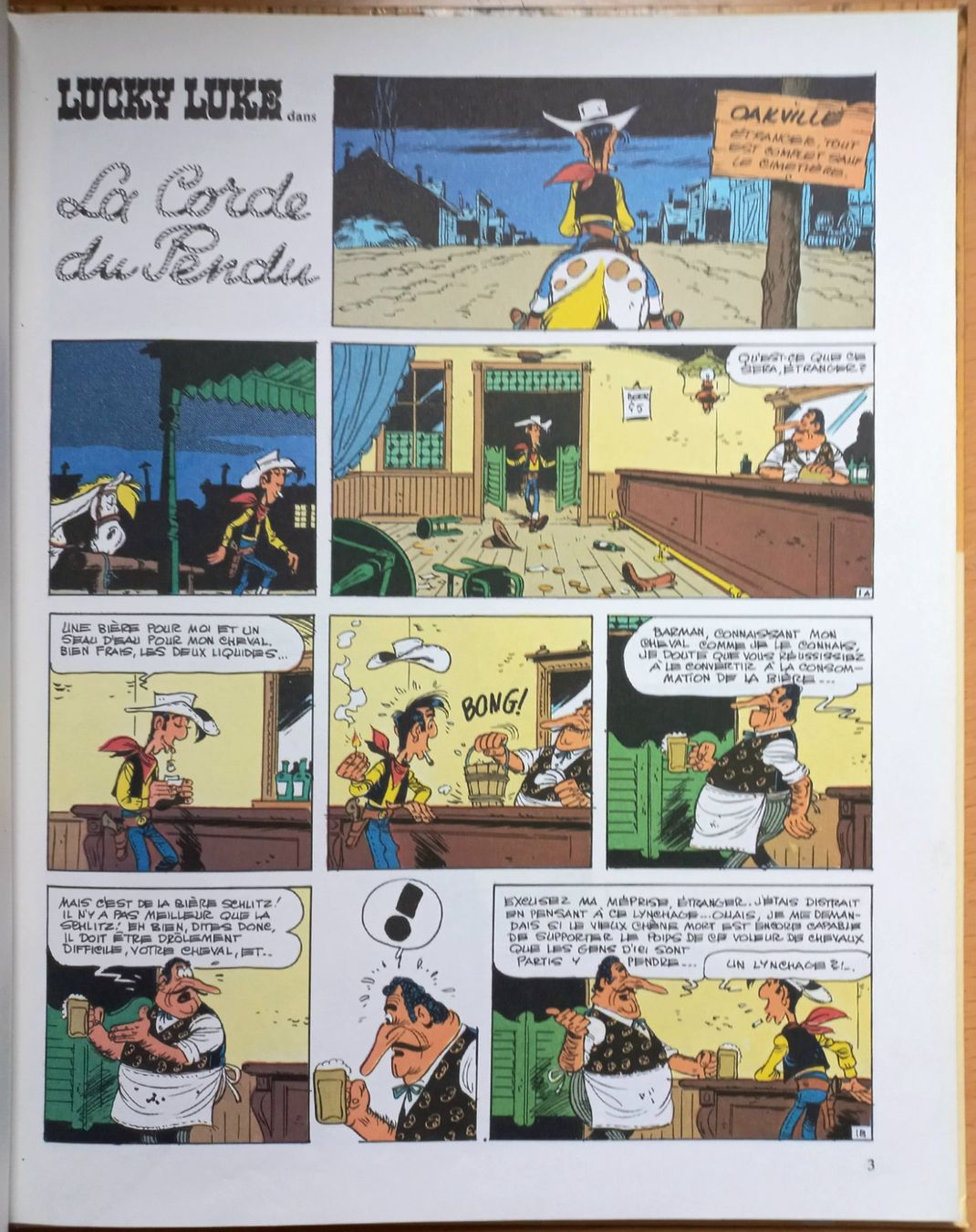 Fumetti: BD Comic - Lucky Luke - La corde du pendu – Usato da Niederuzwil venduto da lubimaja 1
