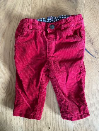 Wunderschöne Cordhose/Manchester baby club 68