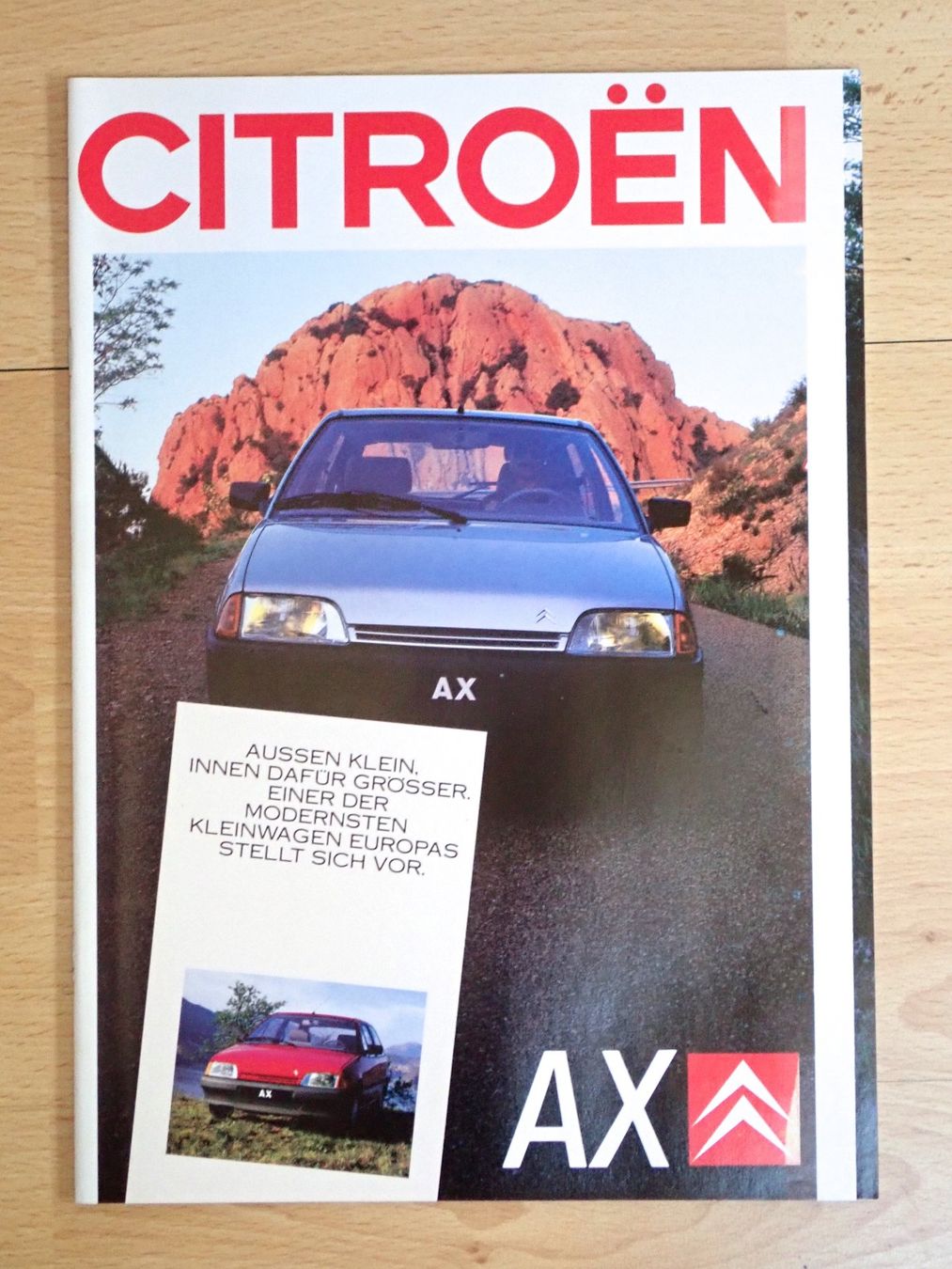 Citroën Documenti: Citroen AX - Schweizer Prospekt 07/87 - P1572 – Usato da Winterthur venduto da 602ccm