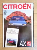 Citroen AX - Schweizer Prospekt 07/87 - P1572