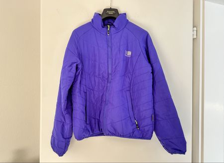 Damen Jacke Karrimor violett Grösse 16 guter Zustand