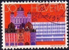 1974 XVII WELTPOSTKONGRESS BUNDESHAUS BERN GEST. U246