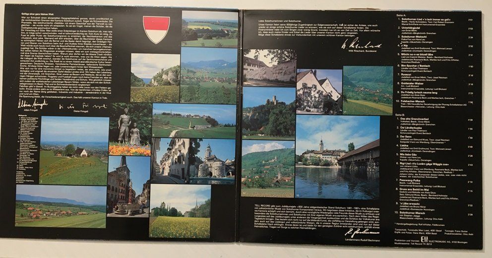 Schallplatten: Volkstümlichs Solothurn (LP) – Gebraucht aus Grüningen von azulmarron 1