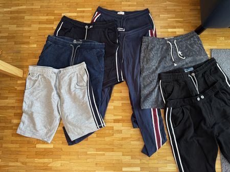 Trainerhosen Sammlung