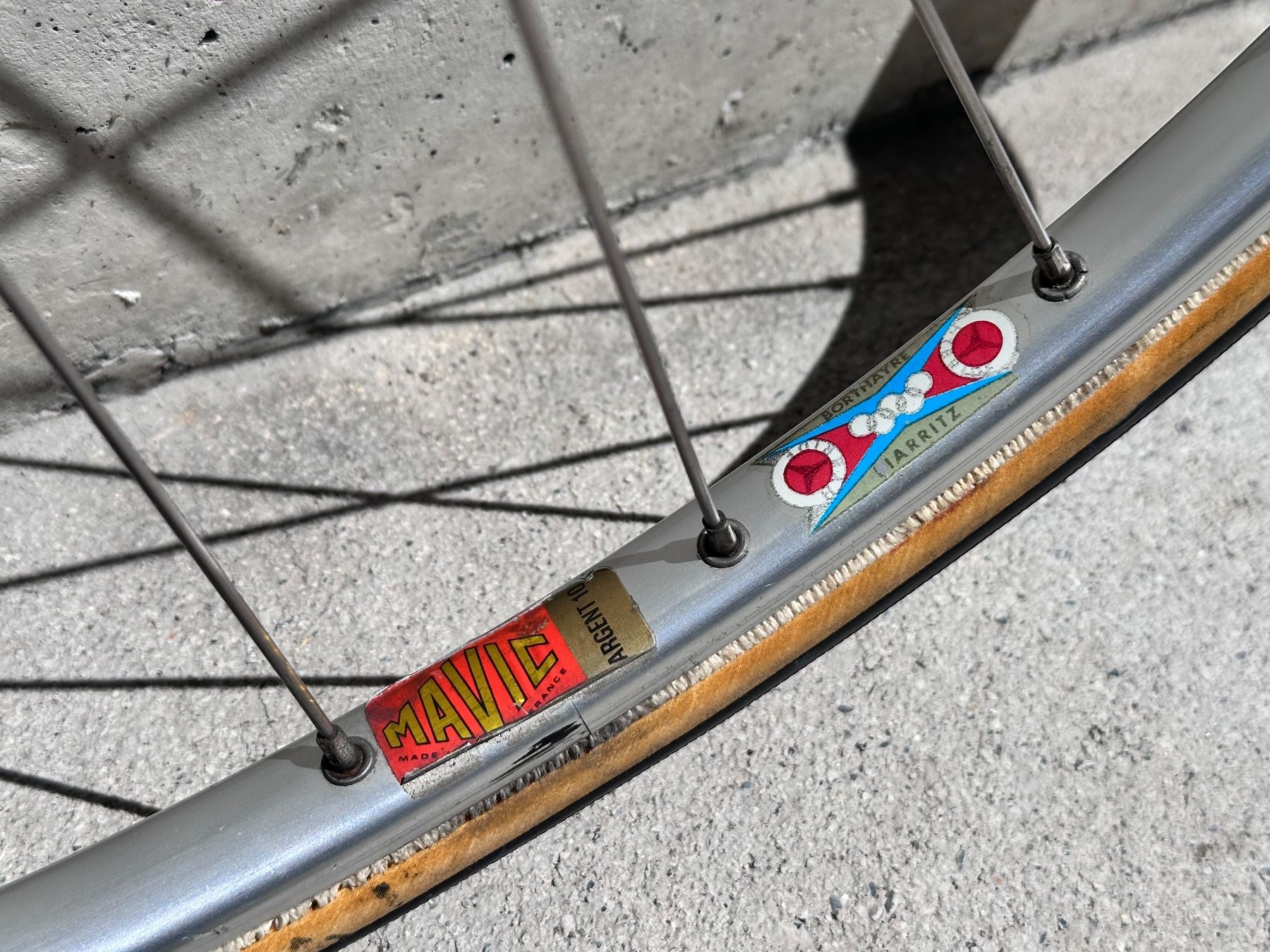 Mavic Pezzi di ricambio: Zeus / Mavic Argent 10 Tubular Voderrad 28" ER – Usato da Luzern venduto da bikeandbeltcom 3