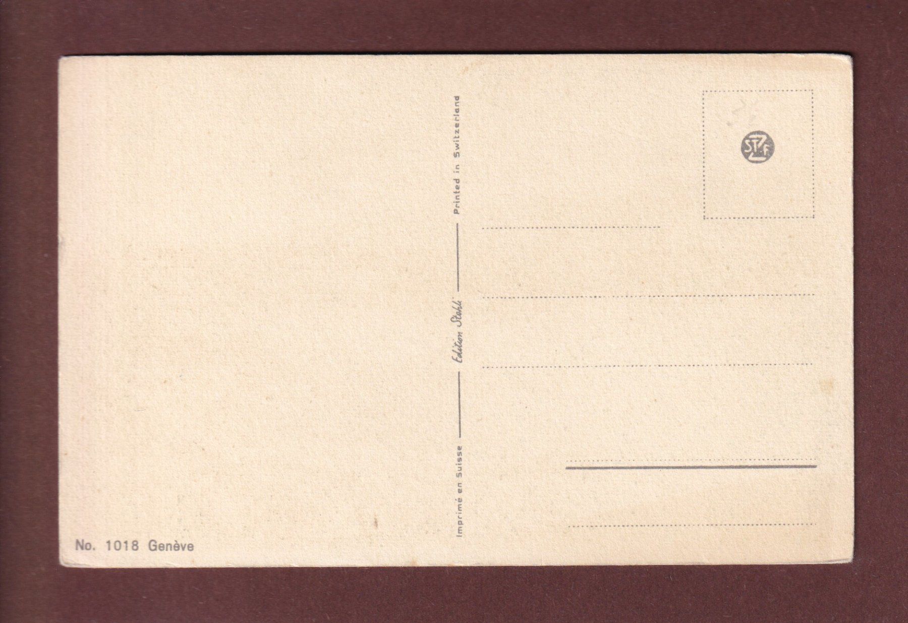 Cartoline postali: GENEVE - La Rade – Usato da Pully venduto da nicecards-shop 1
