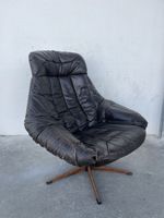 Dänischer Mid Century Sessel Leder von HW Klein für Bramin