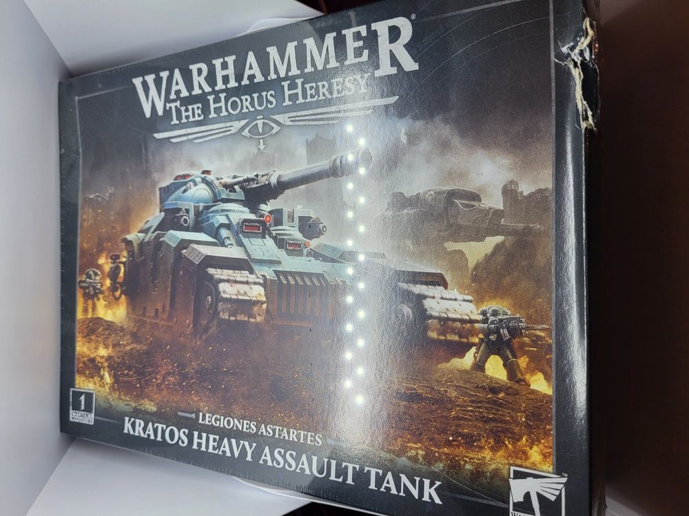 New Kratos Assault Tank Gets a FREE 40k Rules Datasheet