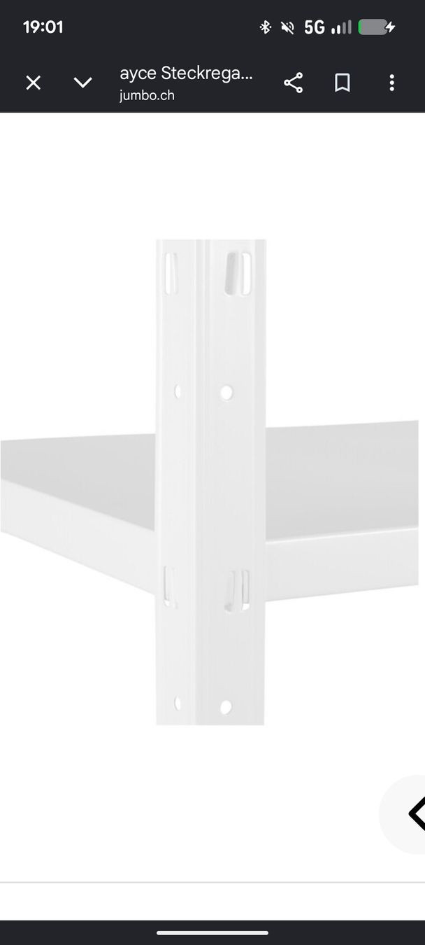 Scaffali: 3x steckregal Metall jumbo – Usato da St. Gallen venduto da Jacky097 2