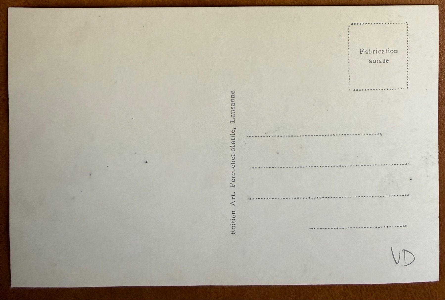 Cartes postales: Montreux - Belle vue 1928 – D'occasion à Lutry par Ediego 1