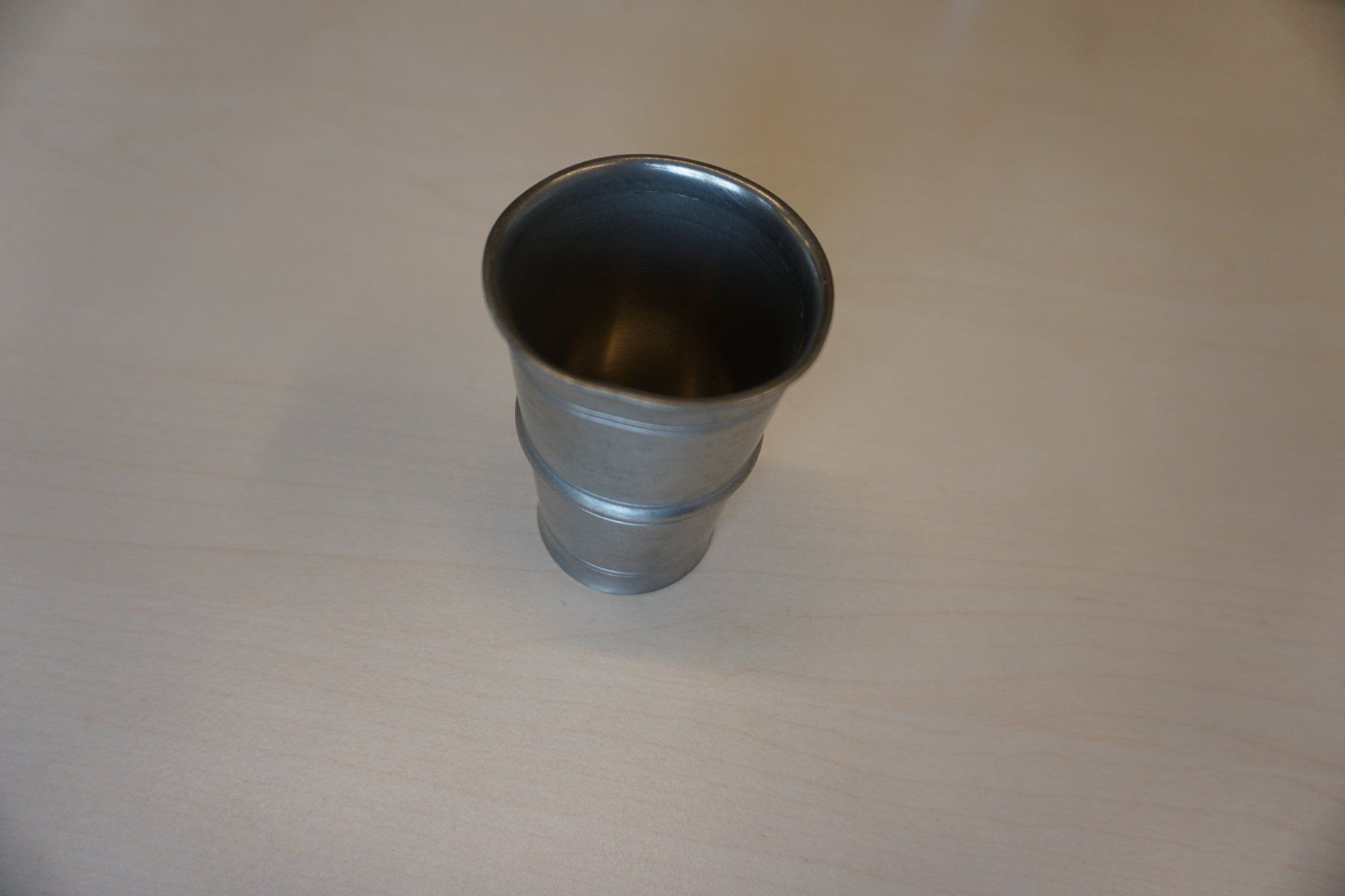 Bicchieri: Zinnbecher 6er Set gross – Nuovo (secondo la descrizione) da Giswil venduto da sowo60 5