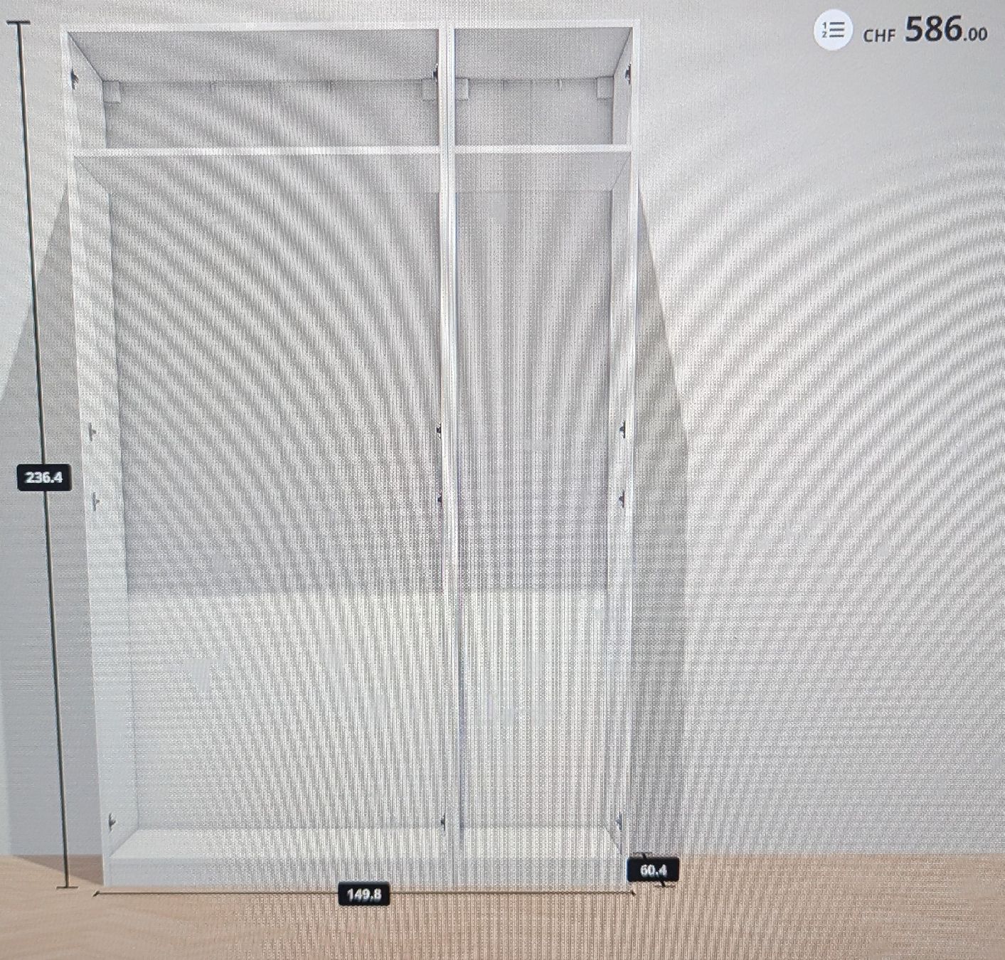 Wunderbar Ikea Kleiderschrank Pax Mit Tueren Fotosbrend5773