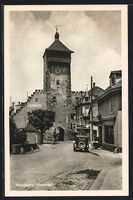 Rheinfelden, Blick zum Obertorturm mit G