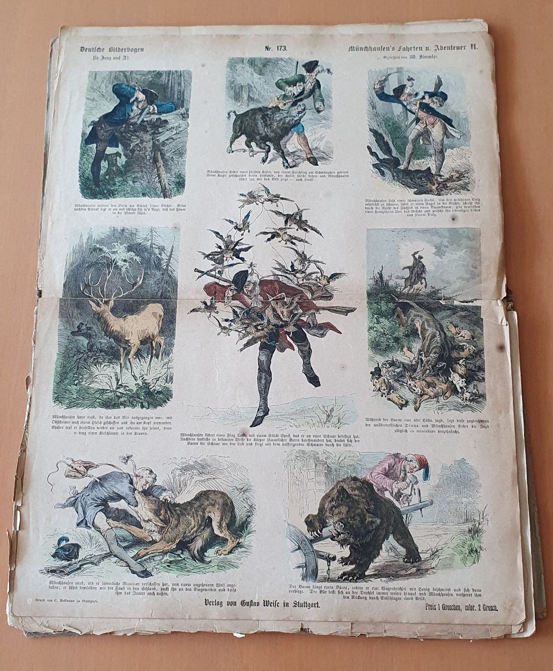 Libri: Deutsche Bilderbogen Jung und Alt 1870 – Usato da Kreuzlingen venduto da Rschweiz1 2