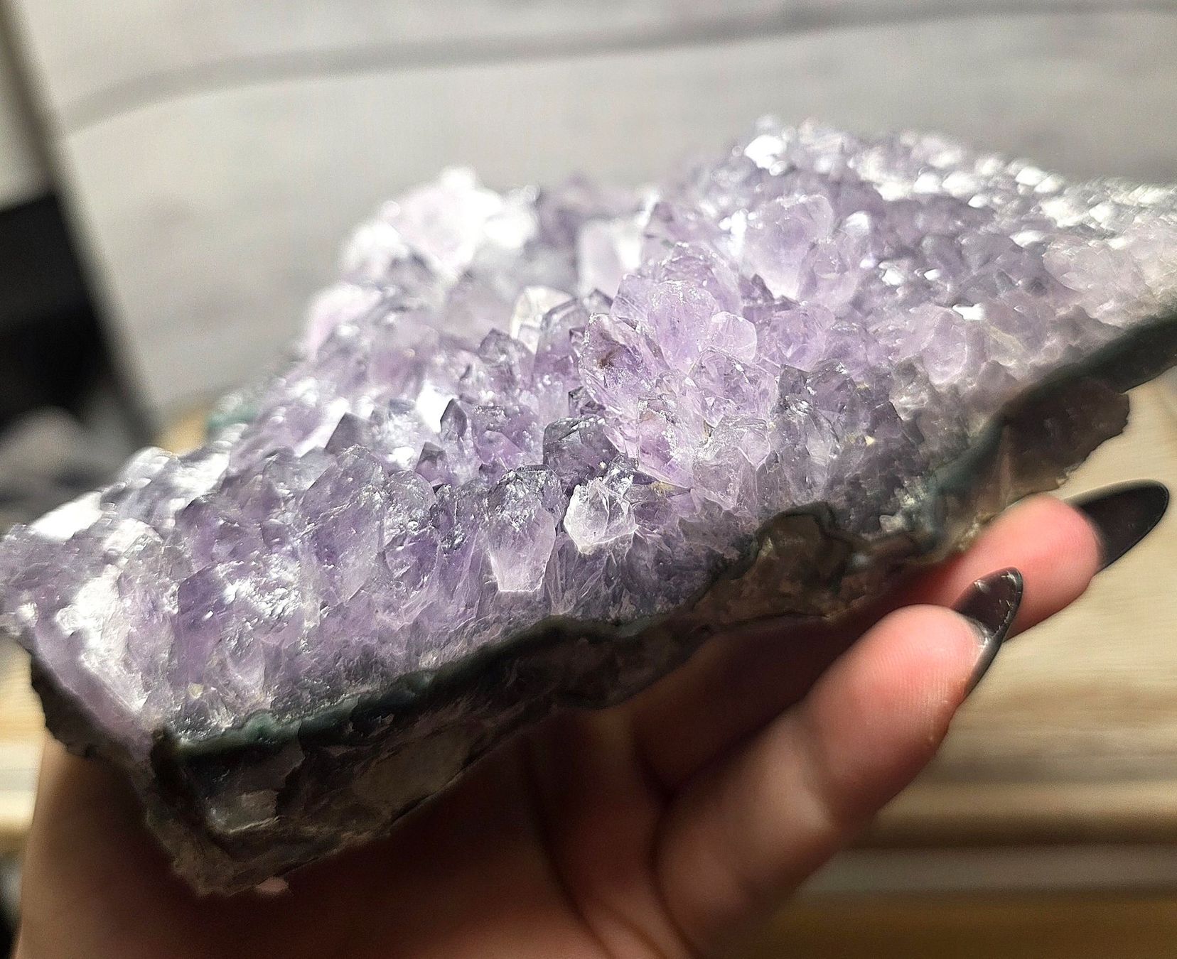 Minerali & Pietre curative: Amethyst Teelicht Halter J 780g – Nuovo e nell'imballaggio originale da Matzingen venduto da Shay_Crystalz 3