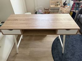Bureau blanc IKEA 120/48 cm