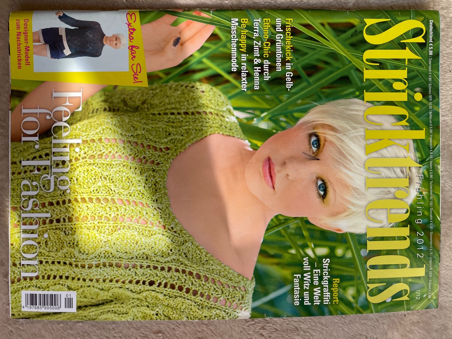 Revues & Magazines: 1Heft Stricktrends Frühling 2012 – D'occasion à Büsserach par bor_s88m