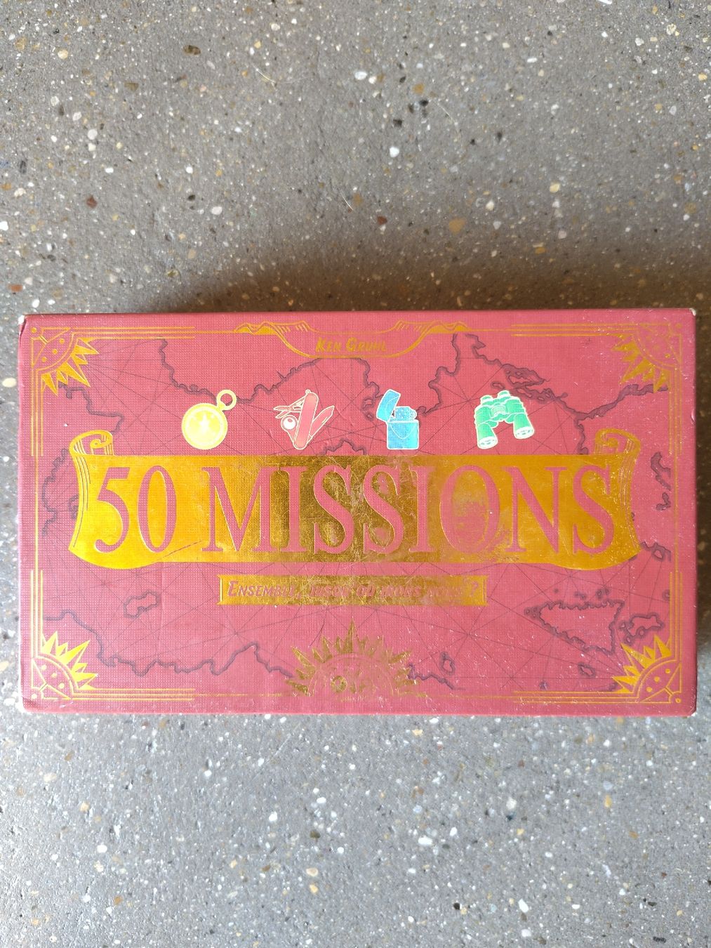 Spiele: Jeu de société 50 Missions – Gebraucht aus Zürich von aurelie.99