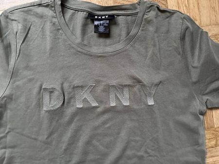 DKNY T-Shirt oliv Gr. M