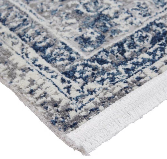 Teppiche: Webteppich Marcus 3 - Hellblau/Creme/Grau -160x230 cm - neu – Neu und originalverpackt aus Wetzikon ZH von Mexmarex 1