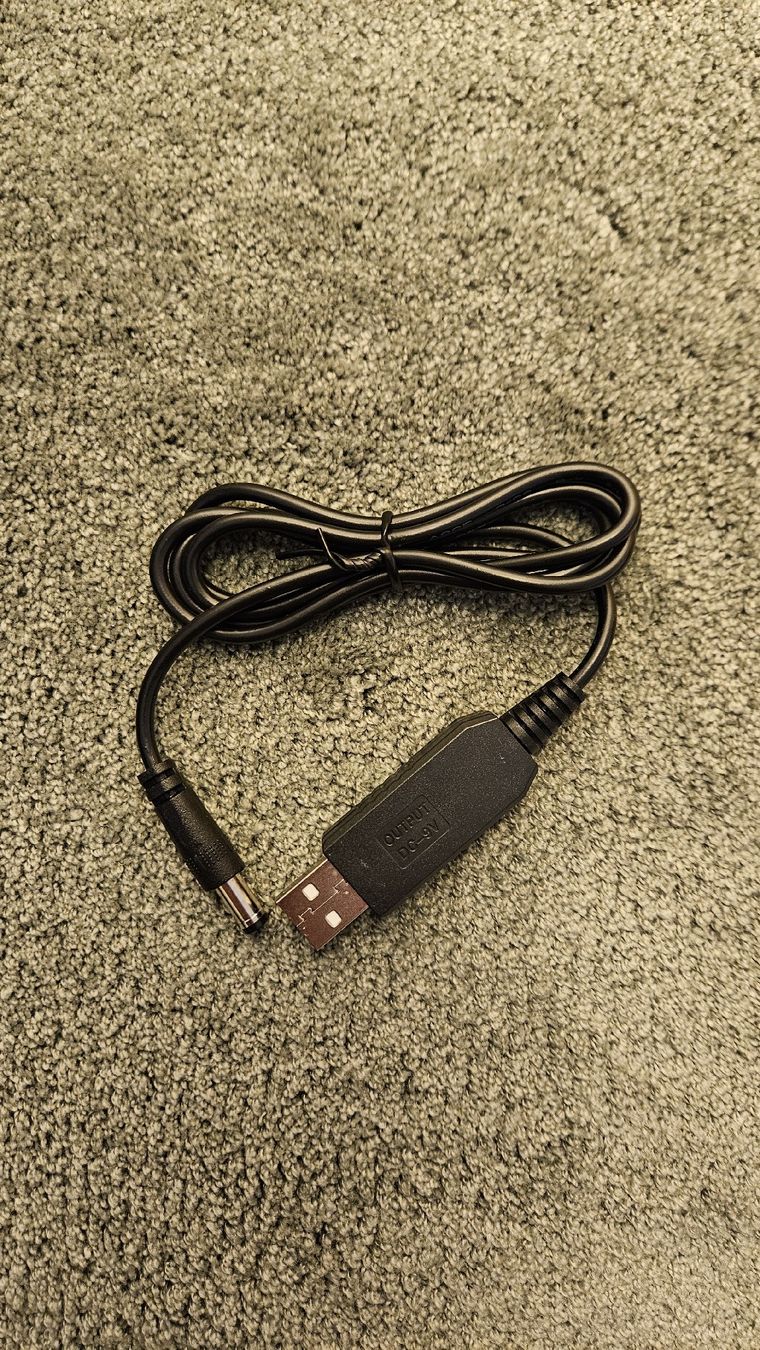 Cavi: Neues USB A DC 9 Volt Kabel – Nuovo e nell'imballaggio originale da Thun venduto da nic_n2wf 1