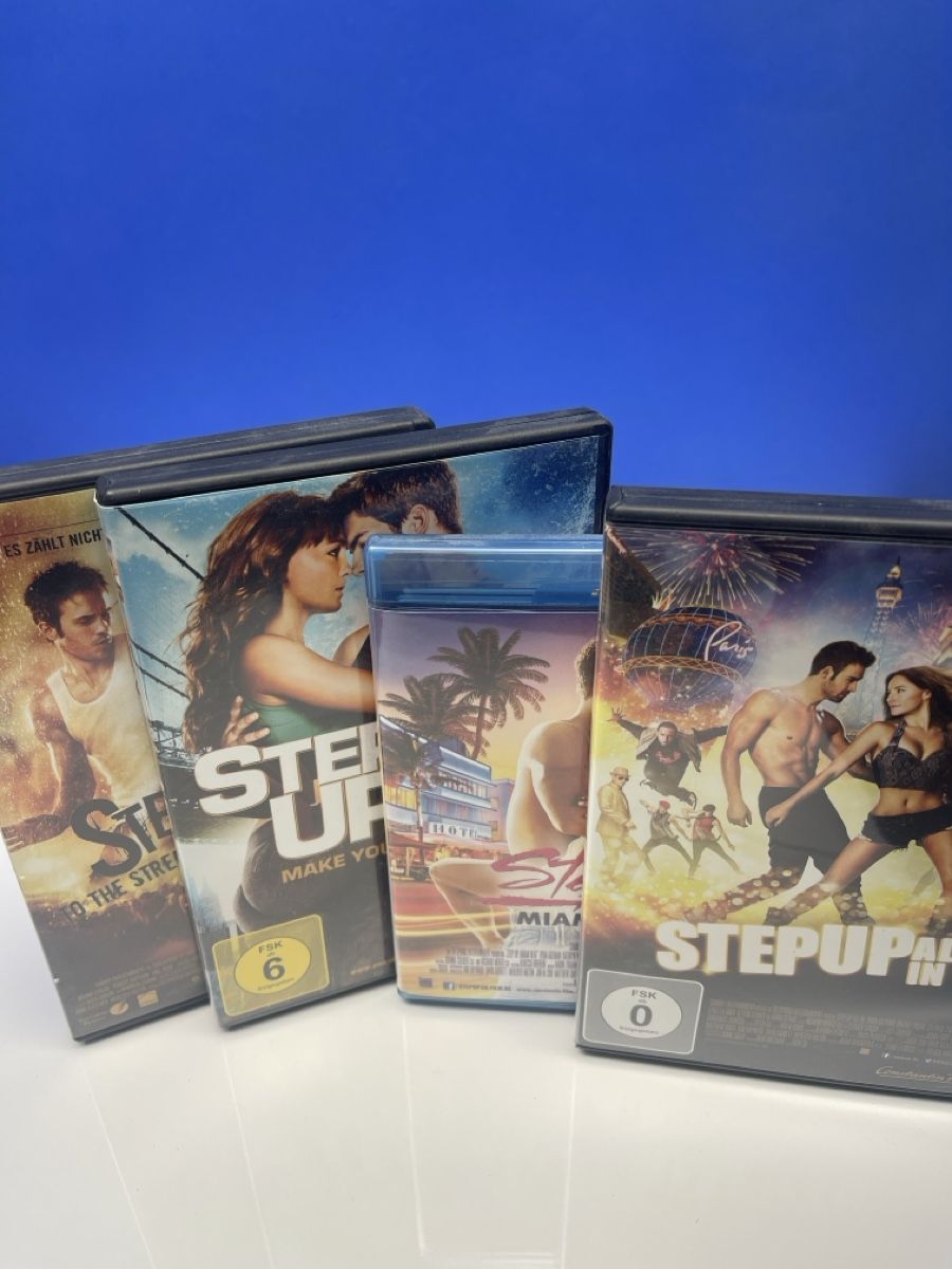 Tutti i DVDs: Step up 2 bis 4 DVD und Blu-Ray – Usato da Murgenthal venduto da Samax