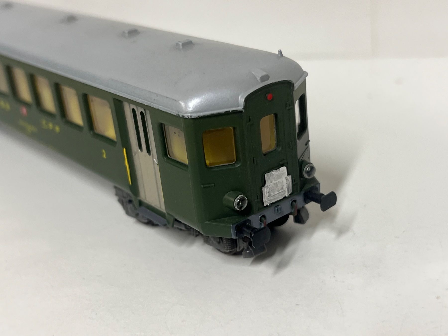 Kleinbahn Modellini di ferrovie: KLEINBAHN Steuerwagen ABt  SBB H0 DC – Usato da Neuenhof venduto da ludovicco 3