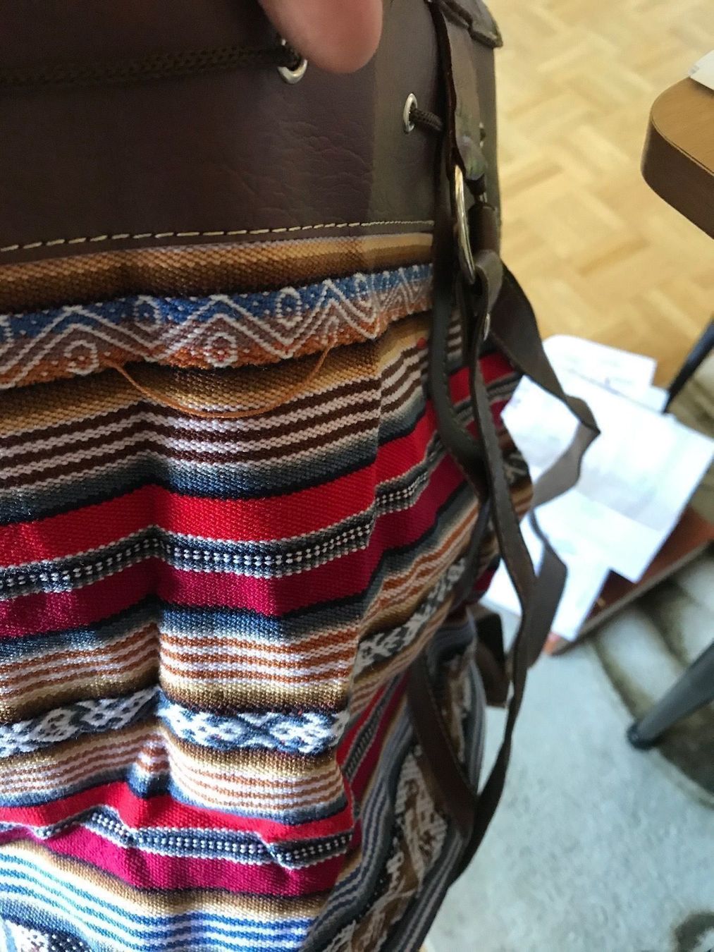 Zaini: Schöner Rucksack aus Südamerika – Nuovo (secondo la descrizione) da stäfa venduto da brandy66 7