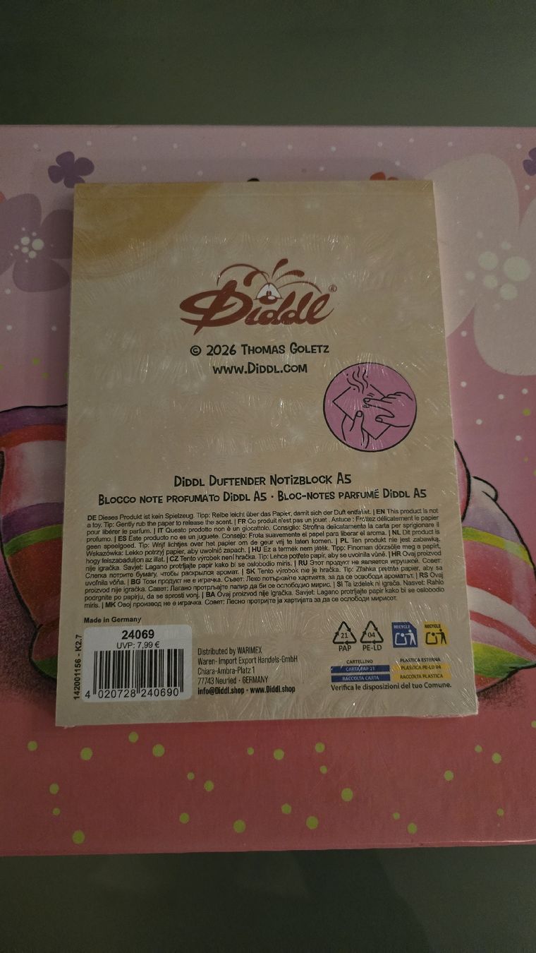 Blocs de correspondance: Diddl Block Winter A5 – Neuf avec emballage d'origine à wallisellen par funkelsternchen5 1