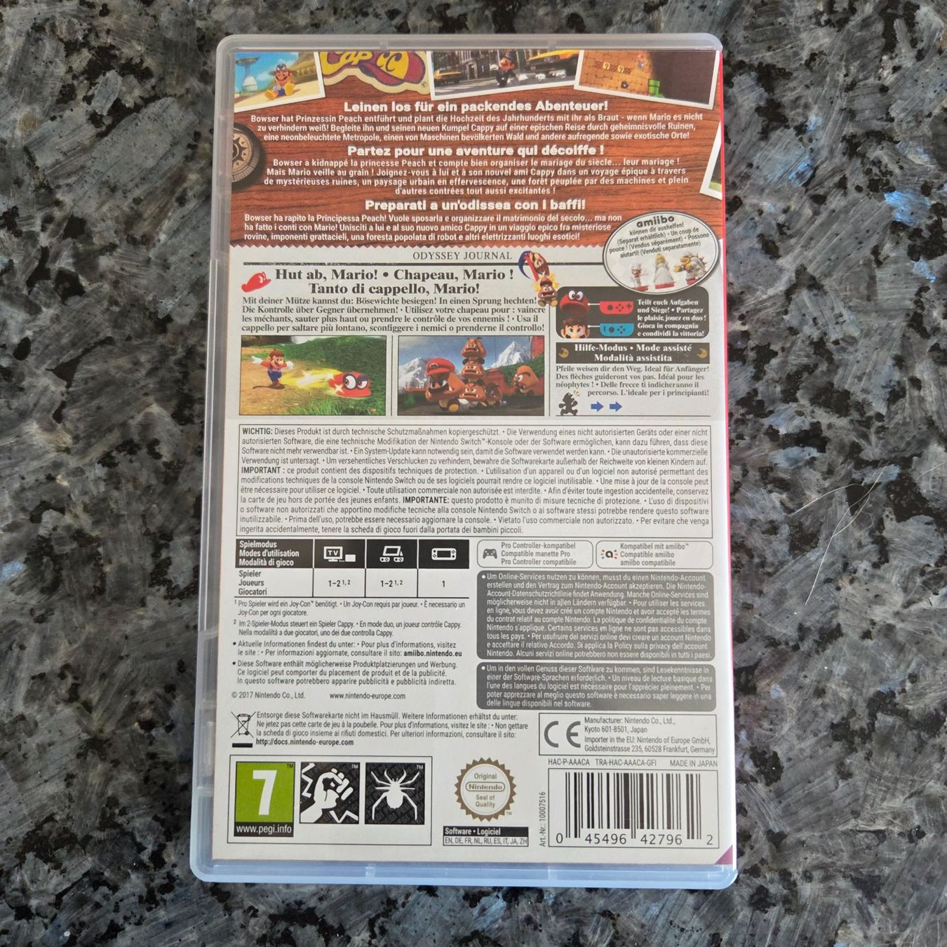 Nintendo Giochi: Super Mario Odyssey - Nintendo Switch – Usato da Vernayaz venduto da Lecoffreromand 1