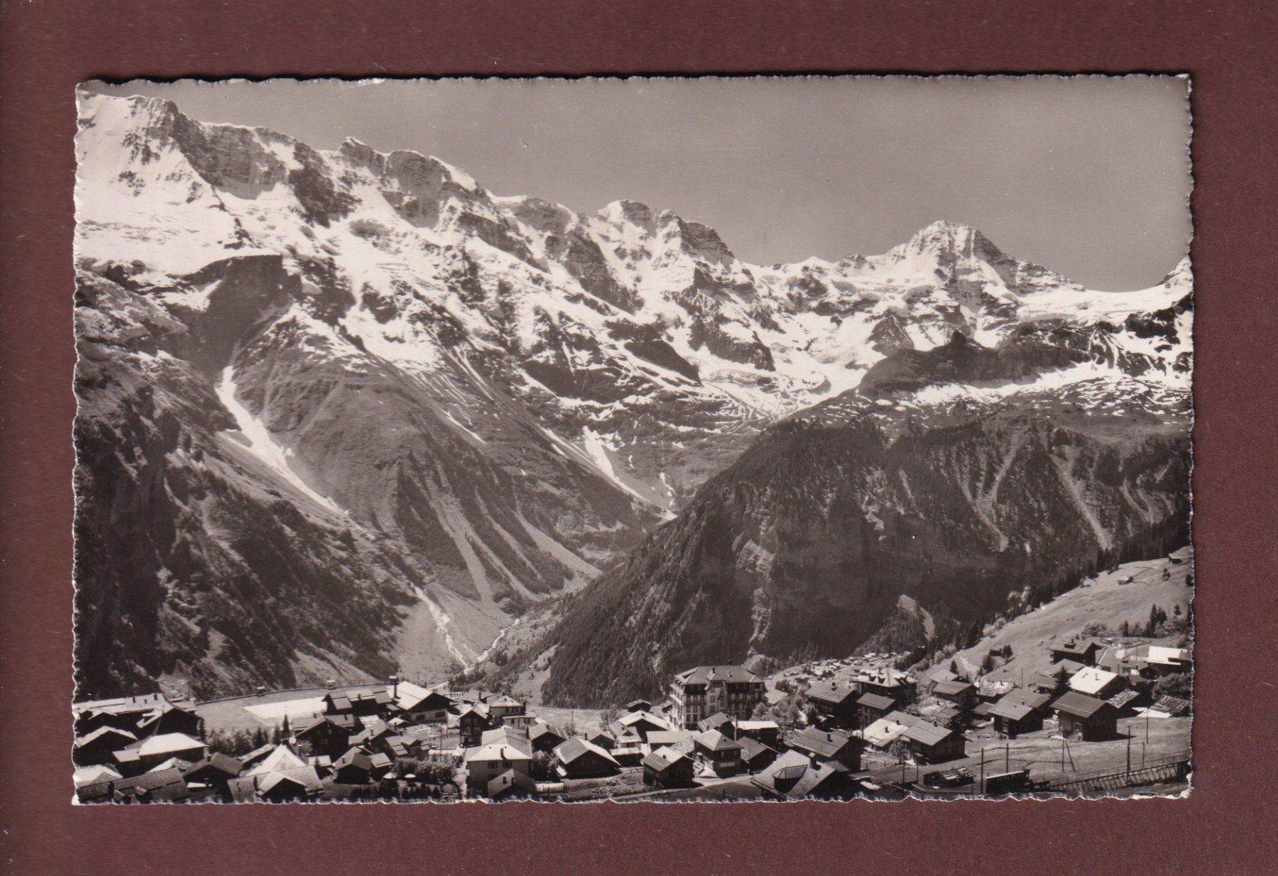 Ansichtskarten: MÜRREN - 1944 – Gebraucht aus Pully von nicecards-shop
