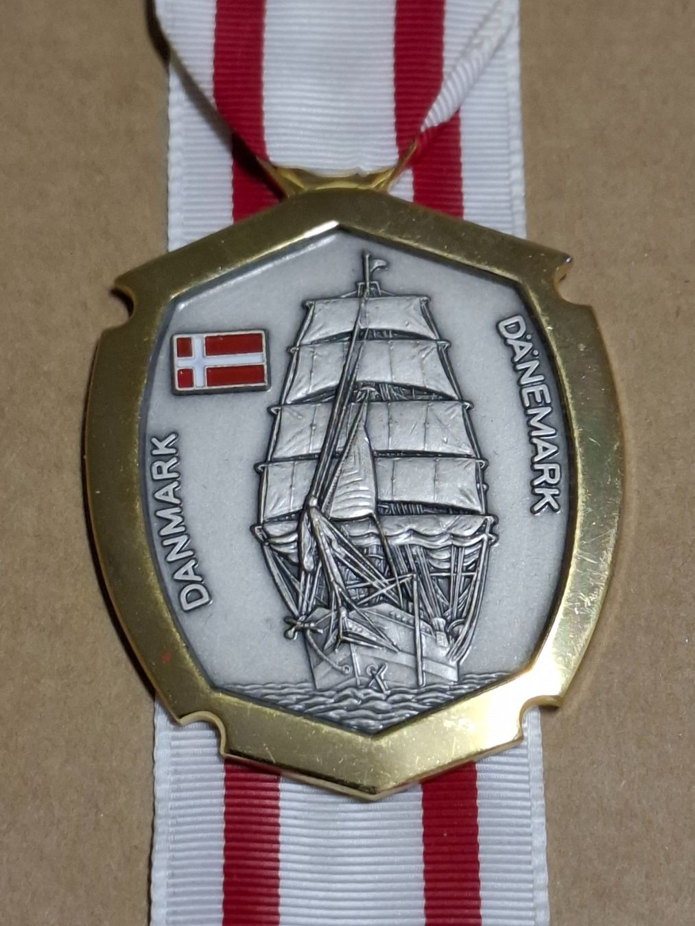 Médailles: Schiff Dänemark (B958) – D'occasion à Schwanden GL par Suvorov