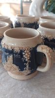 6er Set Vintage Steingut Weinbecher / Bowlebecher – GERZ 