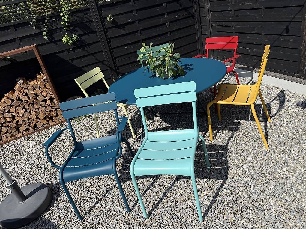 Set de table et chaises: Gartenmöbel Fermob – D'occasion à Biel/Bienne par gerrard08 2