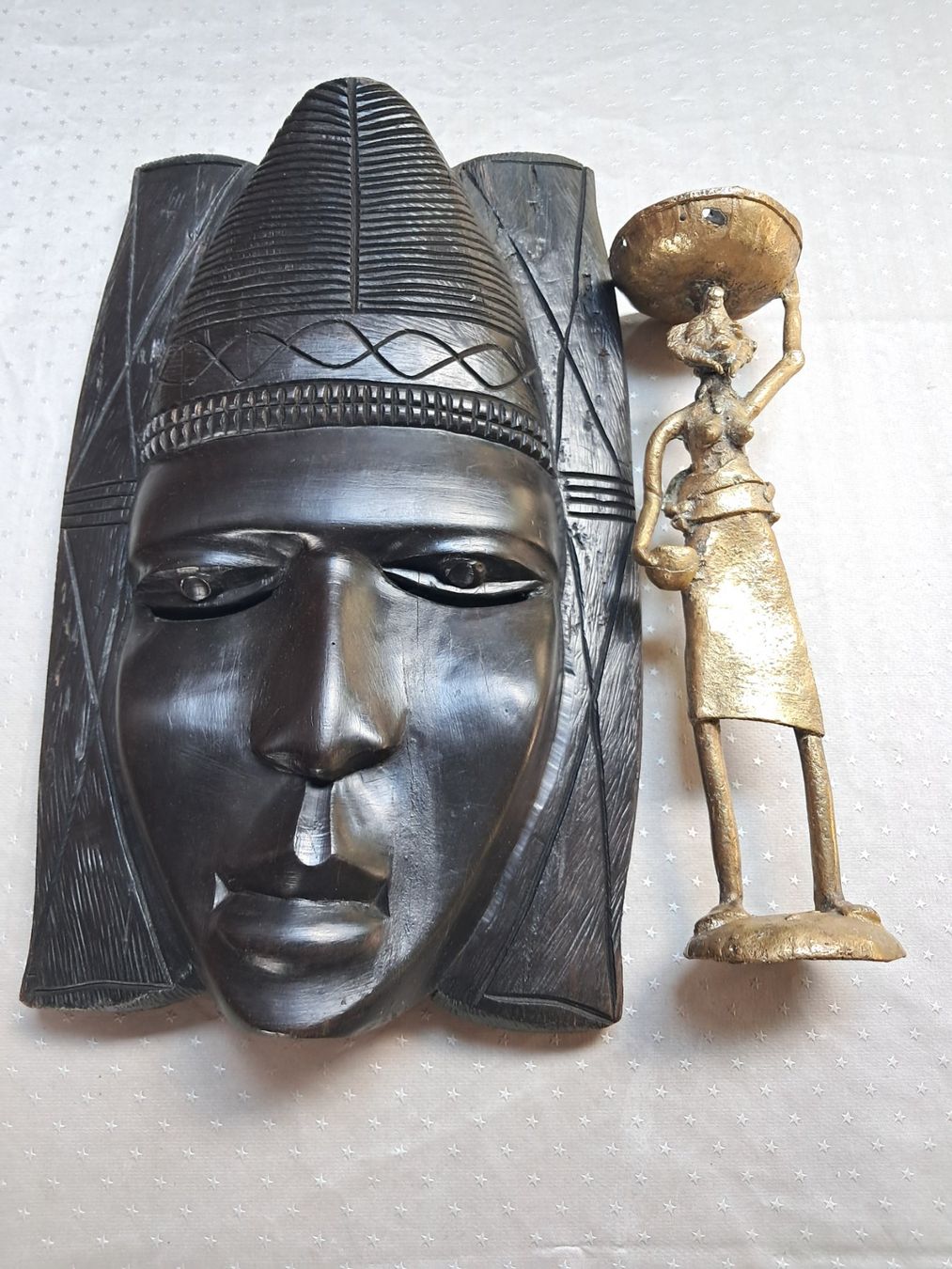 Statuette: Statuette africaine – Usato da moutier venduto da Dupont50