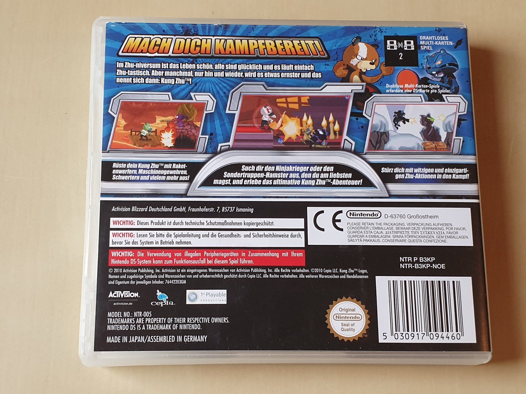 Nintendo Giochi: Kung Zhu – Usato da Stansstad venduto da collectorsshop 1