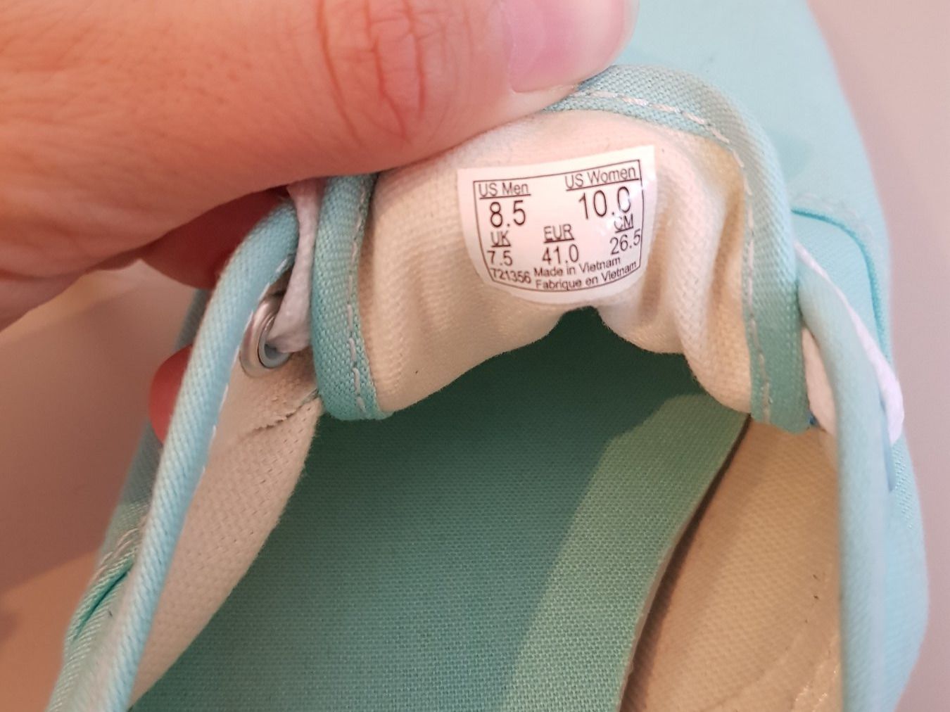 Vans Scarpe da donna: Vans Classic Original türkis, Damen, Gr.41 – Usato da Liestal venduto da corneb 2