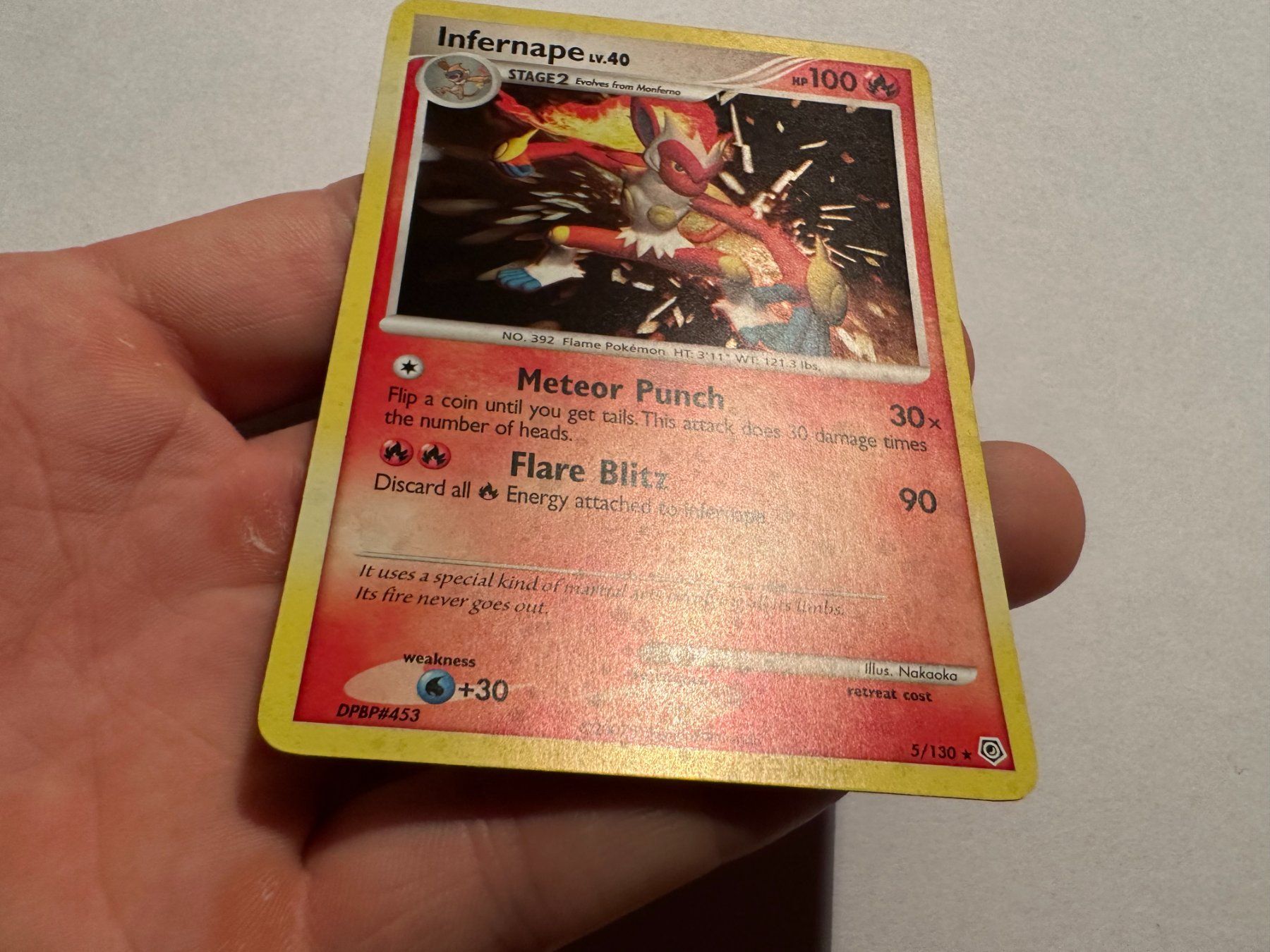 Pokémon Sammelbilder & Trading cards: Infernape holo bleed Diamond & Pearl Base EN – Gebraucht aus Hagendorn von Pokecollectorch 1