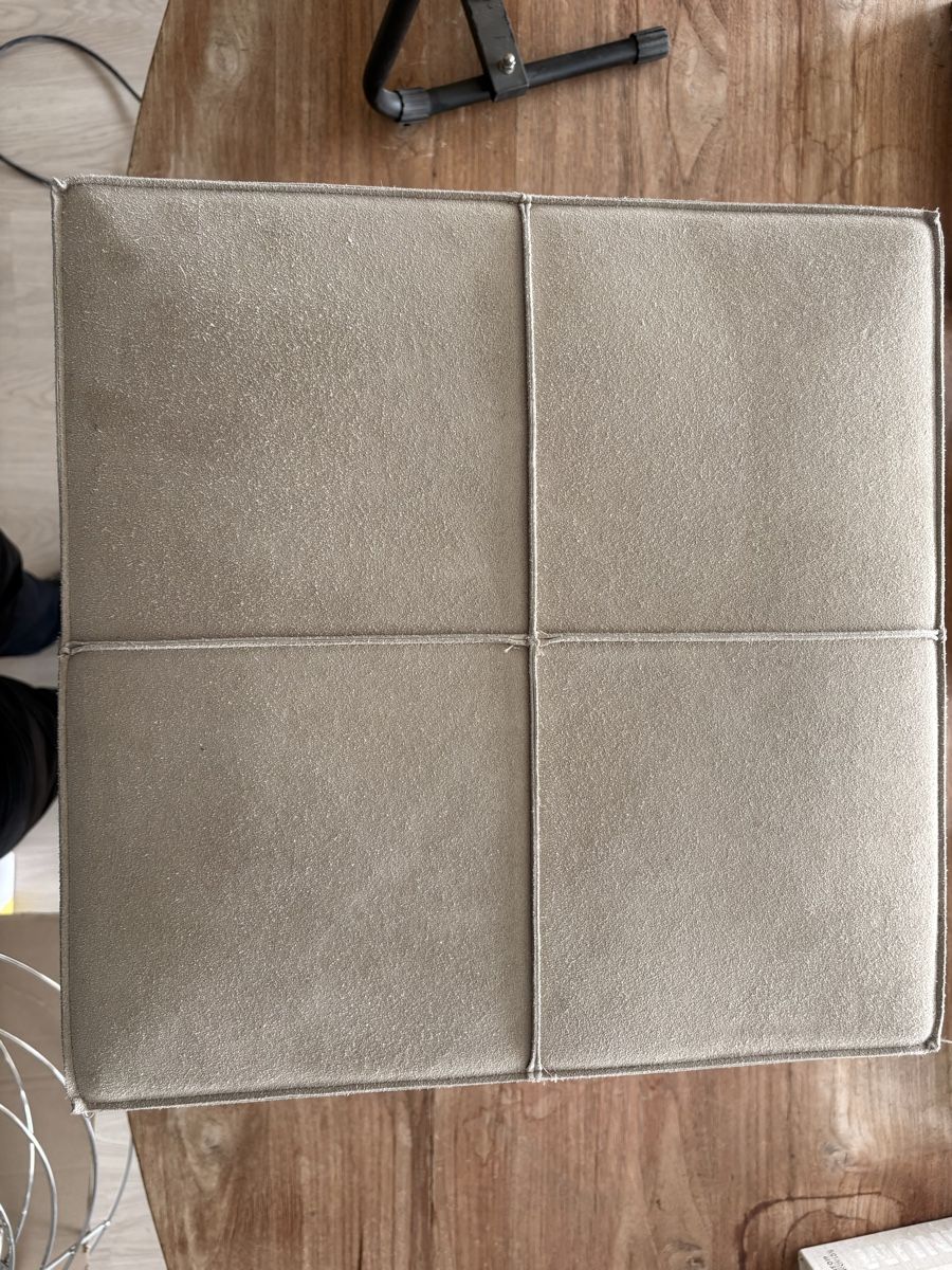 Minotti Sgabelli: Minotti Hocker aus Wildleder  – Usato da Kilchberg ZH venduto da bau_x7vy 4