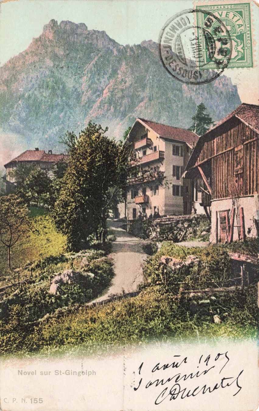 Cartes postales: Novel sur st. Gingolph – D'occasion à Biasca par Blenio71