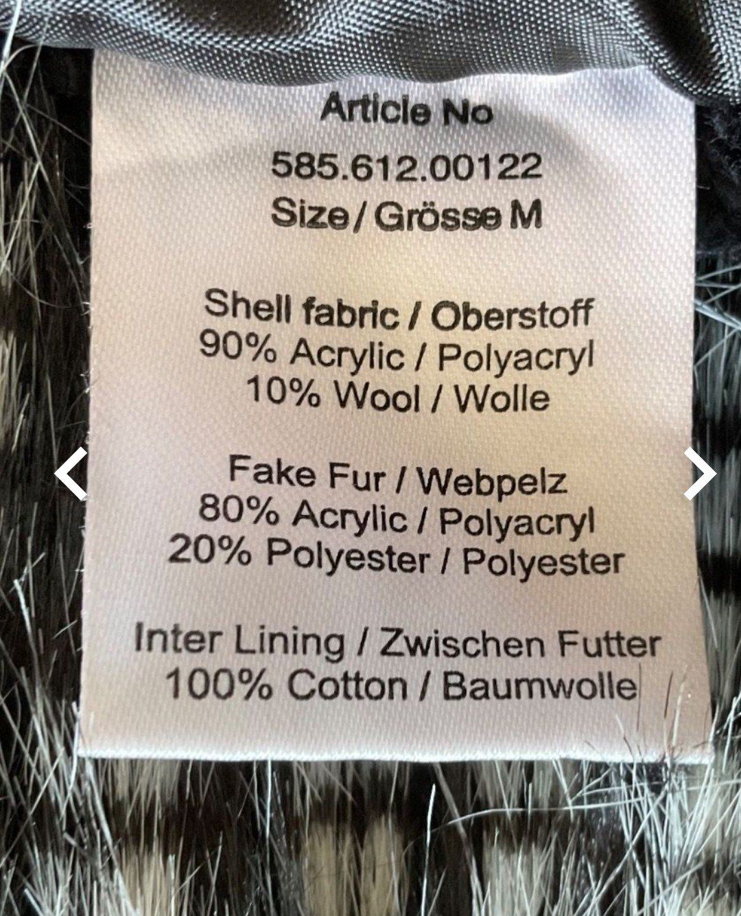 Navyboot Gilet & Giacche senza maniche: Navyboot Weste fake Fur Kunstfell - Grösse M – Usato da Fislisbach venduto da Maieriisli25 4