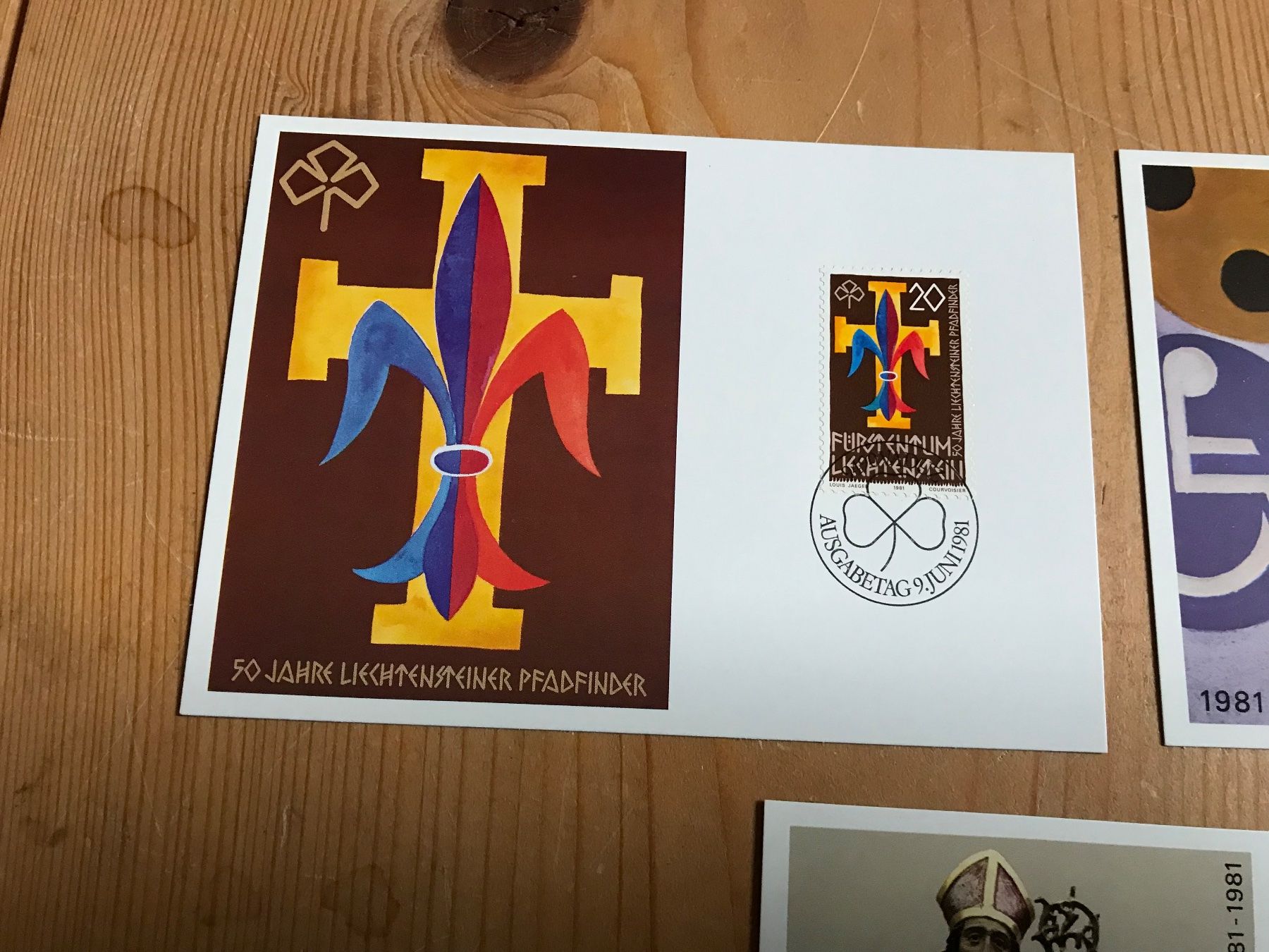 Alle Briefmarken: briefmarken FL 3 postkarten 9.3.1981 – Gebraucht aus liestal von makai05 1