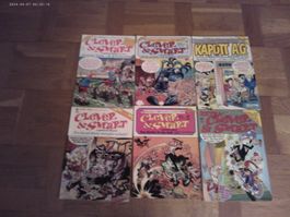 Clever und Smart Comic Konvolut 6 Hefte (CONDOR VERLAG)