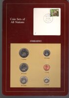 Zimbabwe coins set UNC