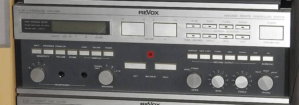 Revox Amplificatori: Revox B251 Vollverstärker Test – Usato da Andwil TG venduto da Wanton25