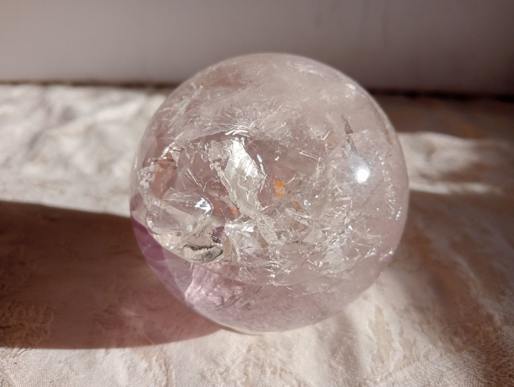 Minerali & Pietre curative: Amethystkugel Durchmesser ca. 8 cm Christallkugel – Usato da Oberdorf BL venduto da Barocki888 2