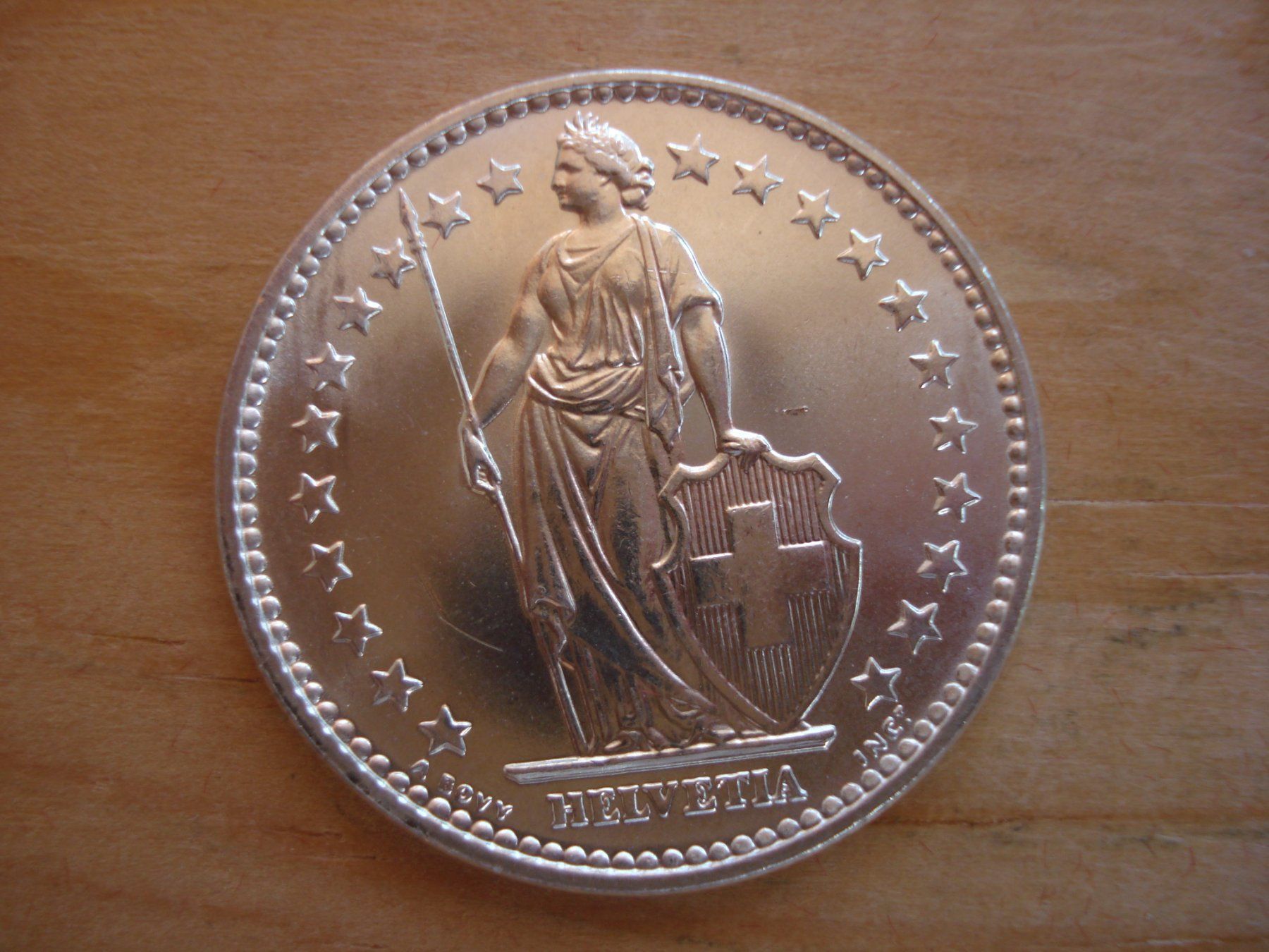Alle Münzen: (C1) 2 Franken 1967 STGL – Gebraucht aus Erlach von Net-Coins 1